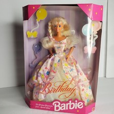 Barbie Birthday Barbie 1996 Doll NRFB Vintage 15998 NIB Birthday