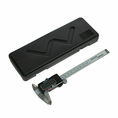 Electronic digital caliper 0-150MM metal ruler body plastic meter 0.01MM