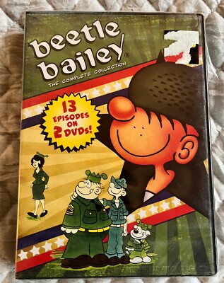 BEETLE BAILEY - The Complete Collection - 13 Episodes DVD NEW/SEALED