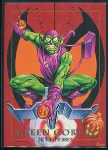 1992 Marvel Masterpieces Trading Card 36 Green Goblin Ebay