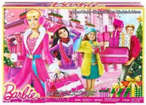 barbie doll advent calendar 2018