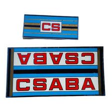 RARE Vintage CSABA Bicycle Sticker Decal  Lot ORIGINAL Cycle 1980s  Antique