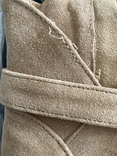 Anthropologie Matisse Harper Tan Suede Leather Ankle Boot Women’s 8 Bootie - Picture 12 of 12