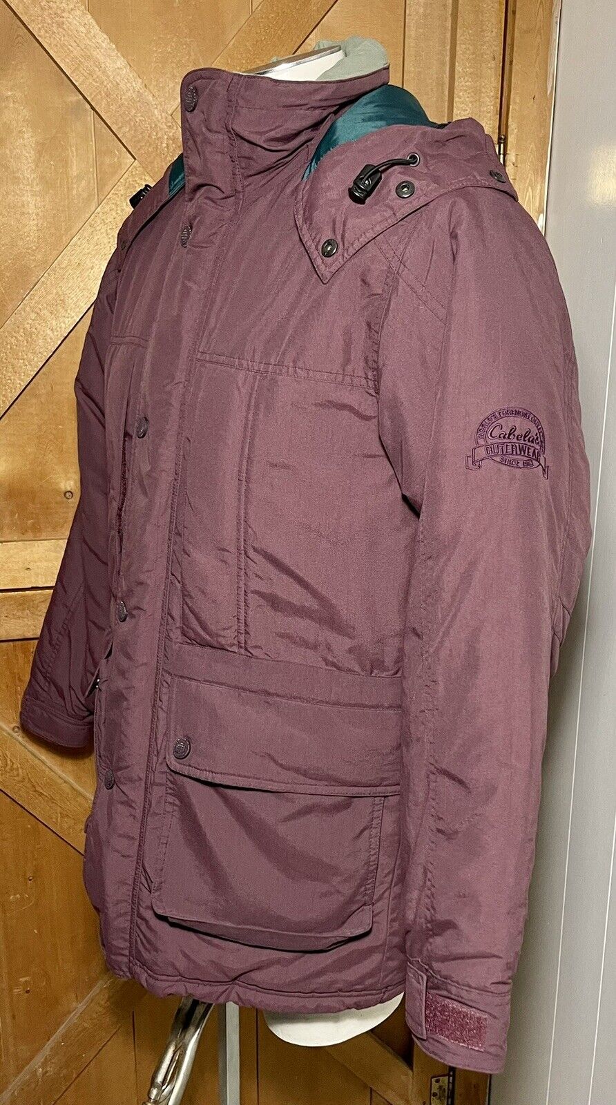 Cabelas Parka Coat Womens Small Outdoor Gear Purp… - image 7