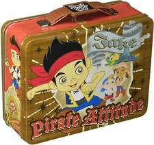Tin Box Co.Jake and the Never Land Pirates Large Tin Carry-All [Pirate Attitude]