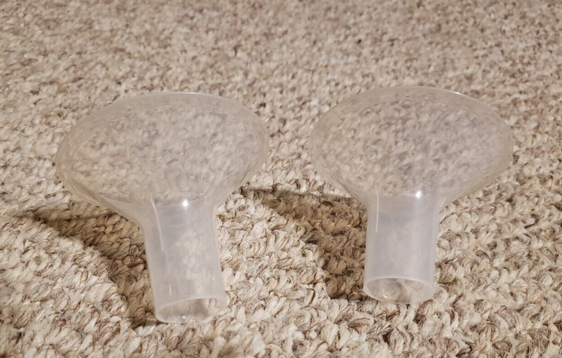 Lot of 2 24mm Medela Flanges NEW W/O ORIGINAL PACKAGING