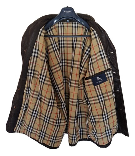 Veste/manteau en cuir homme LONDON by BURBERRY taille 46 Large/XL...PRIX DE VENTE CONSEILLÉ 1 995 £ - Photo 2/20