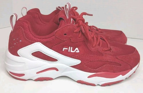 Fila Womens 5RM00860-612 Red Lace Up Running Athletic Shoes Size US 8 - Picture 6 of 11