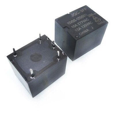 #ad US Stock 10pcs JQC 3FF 12VDC 1HS 551 1ZS NO NC Genuine DIP 5 Relay $20.71