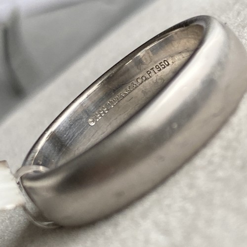 Tiffany Classic Platinum Wedding Band 