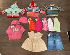 BABY GAP GIRLS SIZE 6-12 MONTH 11pc CLOTHING LOT BRAND NEW WITH TAGS