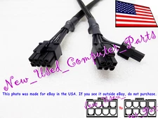 🔥 12" Custom Asus TUF Gaming 8-Pin to (6+2) Pin PCI-E Power Supply Cable