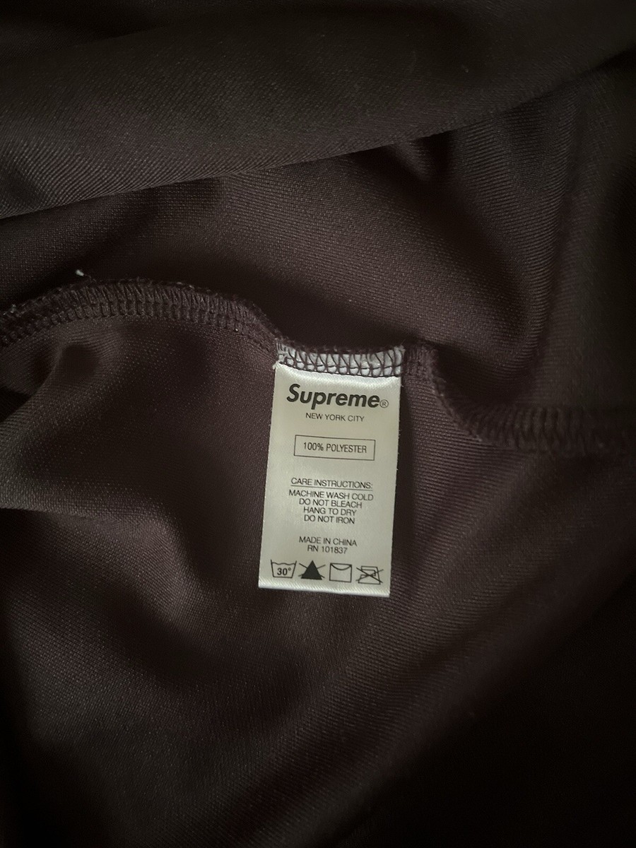 Supreme ベースボールシャツ M Supreme Red Rum Baseball Jersey Black Size M | eBay