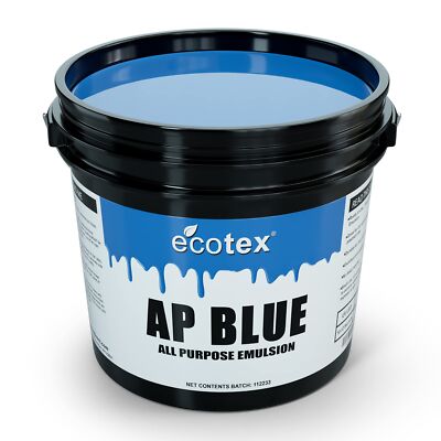 Ap Blue Screen Printing Emulsion gallon 128oz. Pre Sensitized Photo Emulsion F