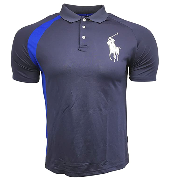 Polo Ralph Lauren Wicking Performance Navy Blue Golf Big