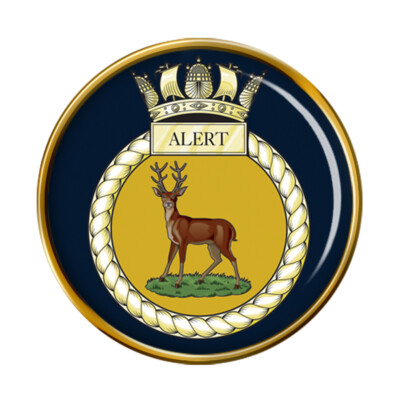 HMS Alert, Royal Navy Pin Badge