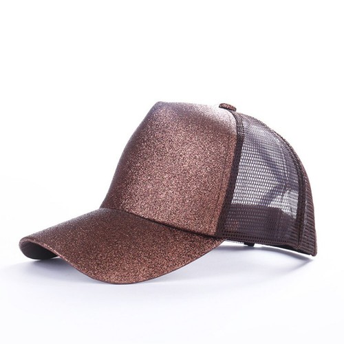 Flashing ponytail baseball cap women's messy bun casual hip-hop hat adjustable - Picture 26 of 65