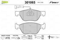 301065 Valeo Bremsbelagsatz, Scheibenbremse FüR Alfa Romeo,Fiat,Lancia