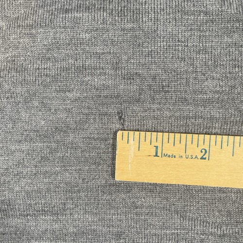 Peter Millar Pullover Weste Herren XL Extra Large grau 1/4 Zip Merinowolle Golf " - Bild 8 von 10