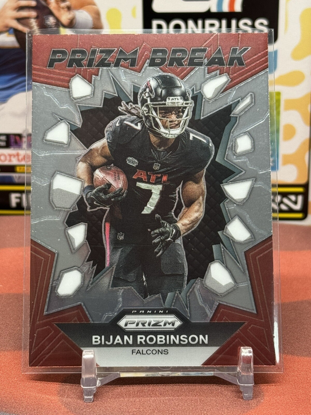 2023 Panini Prizm Football Bijan Robinson Prizm Break Rookie RC #PB-8 Falcons RB