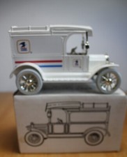 Ertl 1913 Model T USPS Mail Coin Bank Delivery Truck Diecast 84