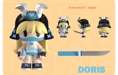 Mr.Bones Doris Cherry Blossom Girl Blue Ver. 100% Action Figure In Stock New Toy