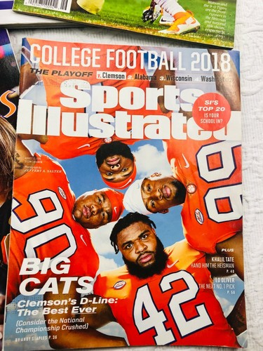 Set of 11 Clemson Tigers Collectible Magazines - Picture 10 of 10