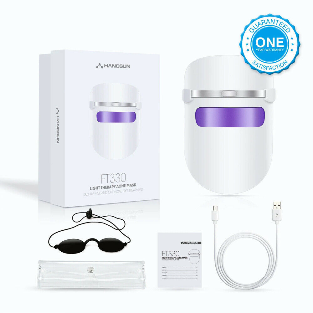 Hangsun Light Therapy Acne Treatment LED Face Mask Skin Facial