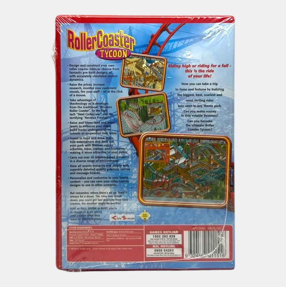 RollerCoaster Tycoon (Best of Atari) for Windows PC (2004) - New & Sealed - Image 2 of 4