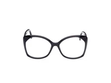 Max Mara MM5029 001 Black Plastic Optical Eyeglasses Frame 57-16-140 MM 5029 RX