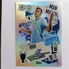Topps Match Attax Champions League 2024/25 Nº 397 Rodri Hombre del Partido Ciudad