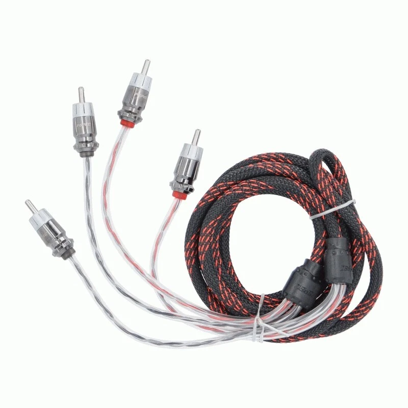 T-SPEC V12R6 / PREMIUM V12 SERIES 2-CHANNEL RCA AUDIO CABLES - 6 FOOT   **NEW** - Image 2 of 4