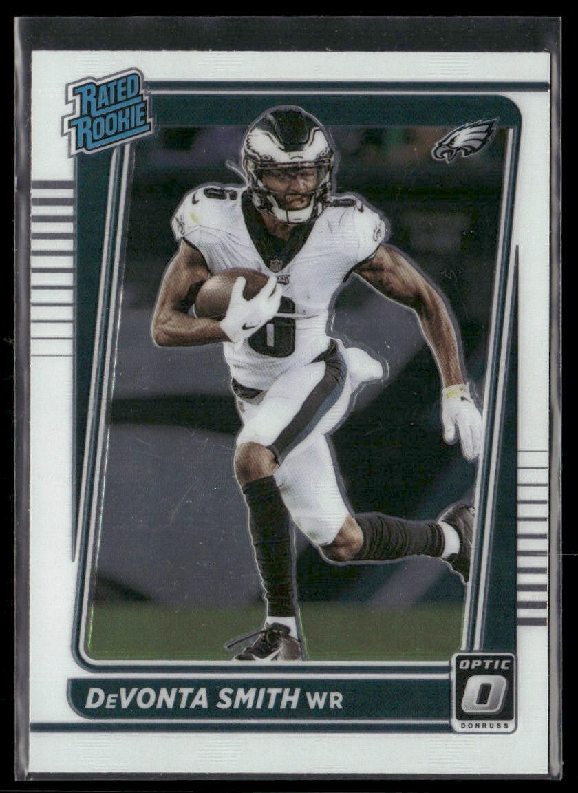2021 Optic DeVonta Smith #205 RC Philadelphia Eagles