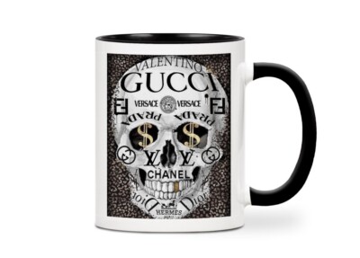 Coole Goth Fashionista Kaffee Tee Tasse Neuheit schrulliges Geschenk Weihnachten