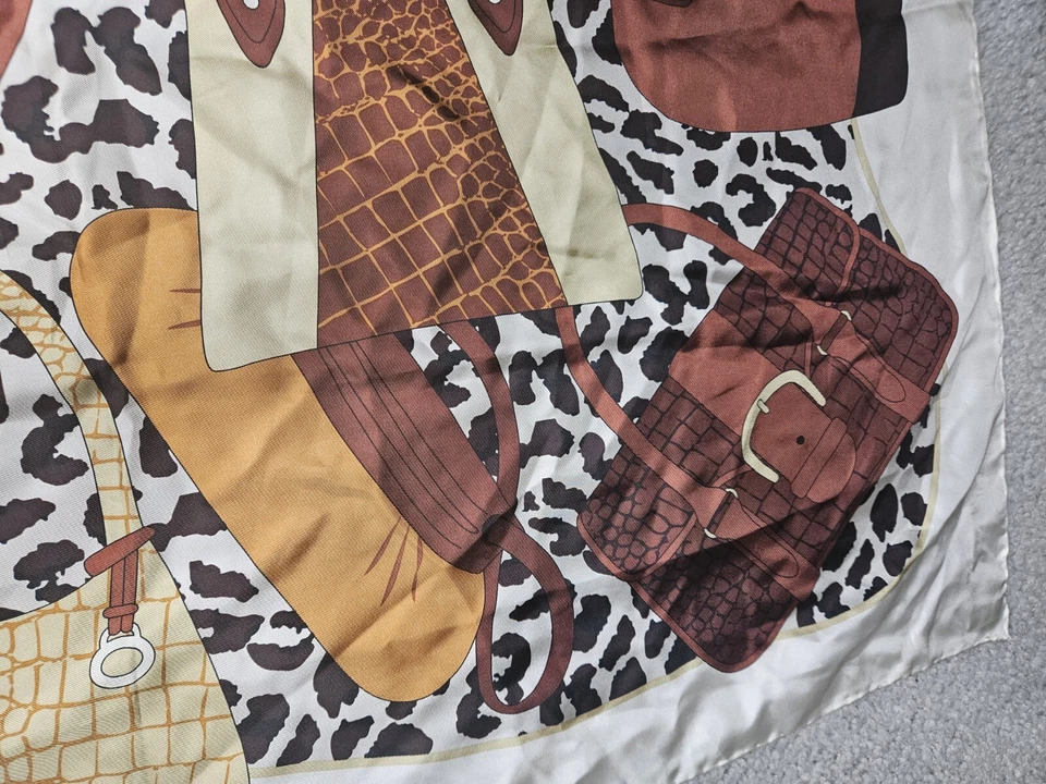 Bolso de mano bufanda estampado Brahmin para mujer 34x34 Foto 4 de 4