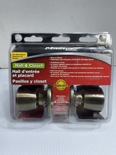 MASTER LOCK HALL & CLOSET Tulip Passage Door ...