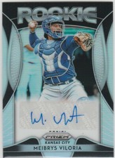 2019 Prizm MEIBRYS VILORIA ROOKIE PRIZM AUTOGRAPH AUTO! KANSAS CITY ROYALS! WS