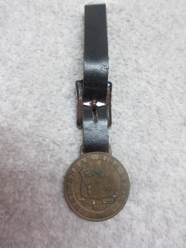 Early 1900's CHELTENHAM Pennsylvania High School HALF MILE RUN WATCH FOB - Picture 3 of 3