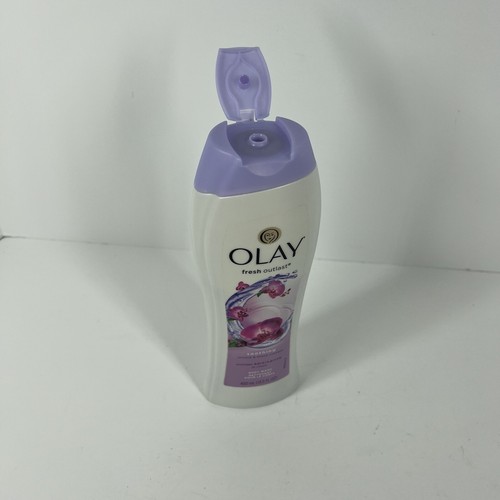 Olay Fresh Outlast Soothing Orchid & Black Currant Body Wash 13.5 oz Original - Picture 7 of 8