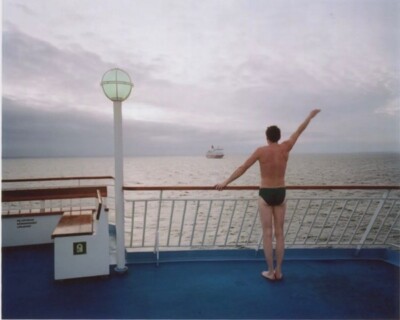 Signierter Martin Parr Druck Fähre zwischen Helsinki und Stockholm 6'' x 6'' Magnum