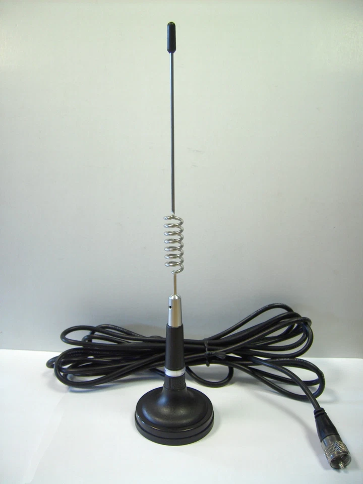 CB ANTENNA WITH MAGNETIC MOUNT - CB-1000 - VAN TRUCK ESTATE STRONG MAG QUALITY
