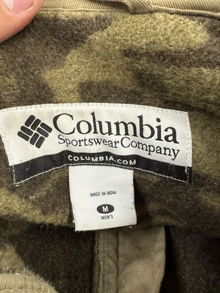 Chaqueta con Capucha Columbia Monarch Pass Gama Gallatin Mezcla Lana Outfitter Camuflaje M Foto 2 de 4