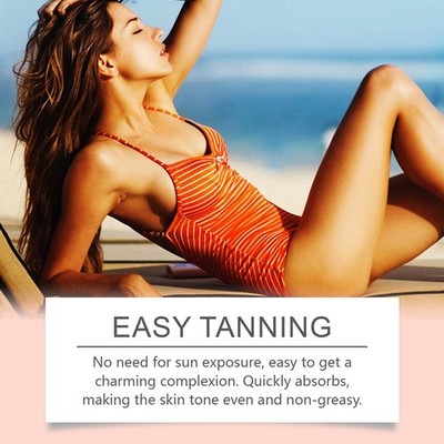 Summer Glow Sunless Tanning Spray with Herbal Formula for Moisturizing Skin Care