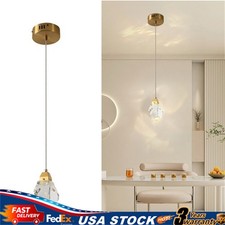 Kitchen Island Crystal Pendant Lamp Ceiling Light Fixture Chandelier Lighting