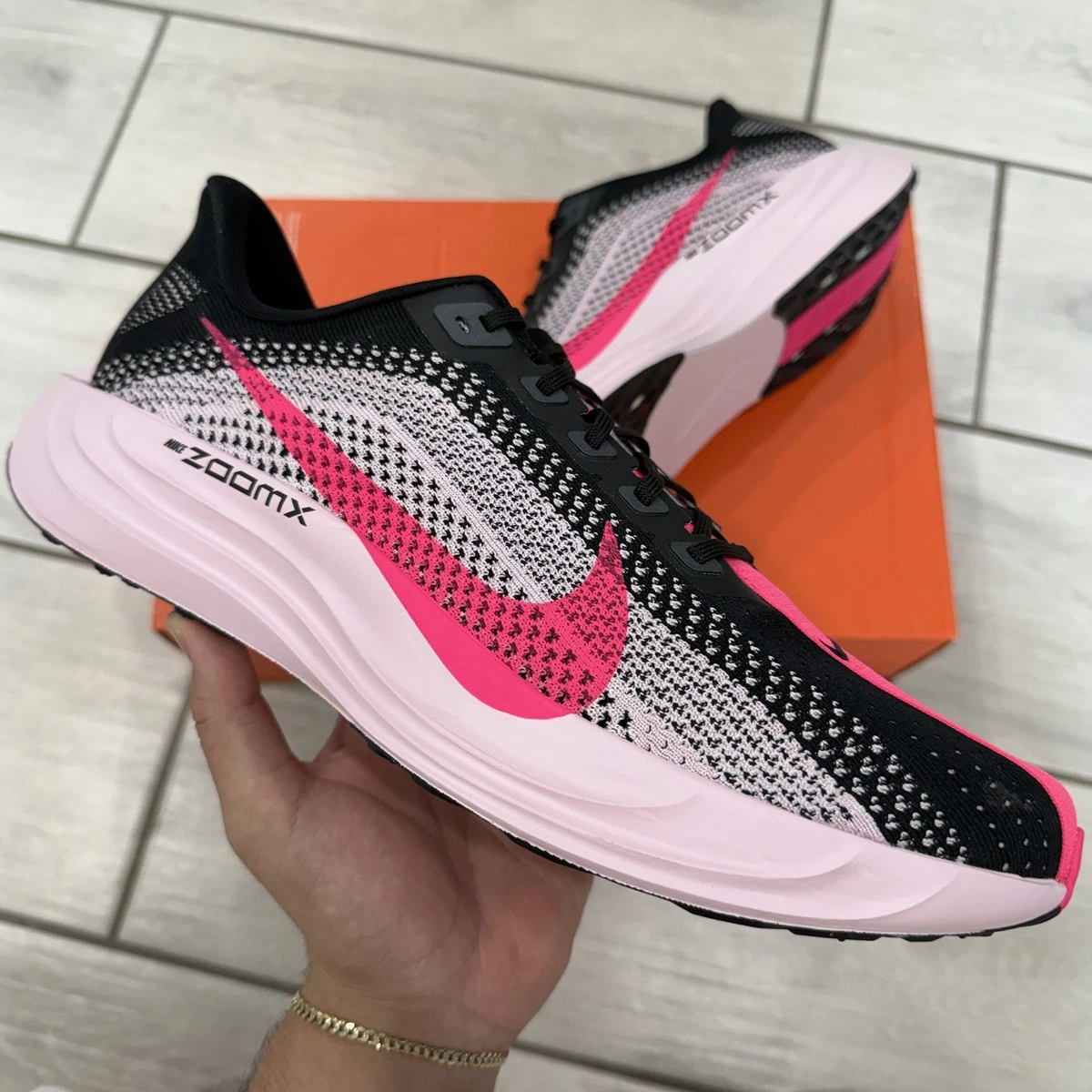 Nike Pegasus Plus Black/Pink Foam/Hyper Pink for Sale