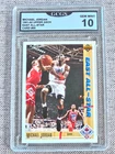MICHAEL JORDAN 1991-92 UPPER DECK NBA ALL-STAR BASKETBALL CARD #69 GEM MINT 10