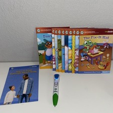 LeapFrog LeapReader System - Green Pen-10 Books