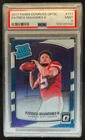 2017 Donruss Optic Patrick Mahomes II Rated Rookie #177 Chiefs PSA 9