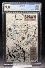 SPAWN #224 [2012] - CGC 9.8 - Sketch Vari - Dark Knight Returns #2 Cover Homage