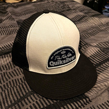 Quiksilver Black/White Solid Trucker Hat One ...